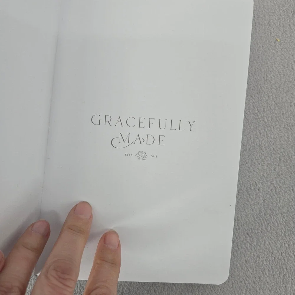 Gracefully Made Taylor Swift Eras Inspired Embroidered Journal Blue Notebook
